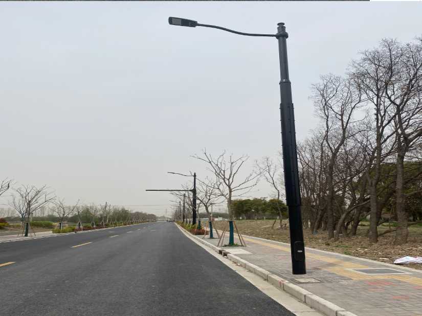 坡头区上海综合杆 太阳能路灯工程
